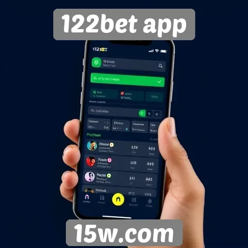 Avaliação das funcionalidades do 122bet app